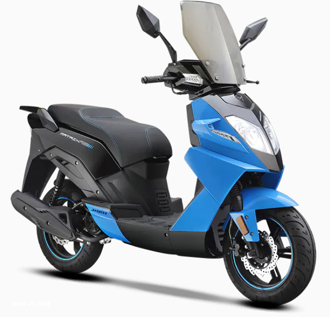 ¿Cuáles son las características del scooter de motocicleta Matrix RS?